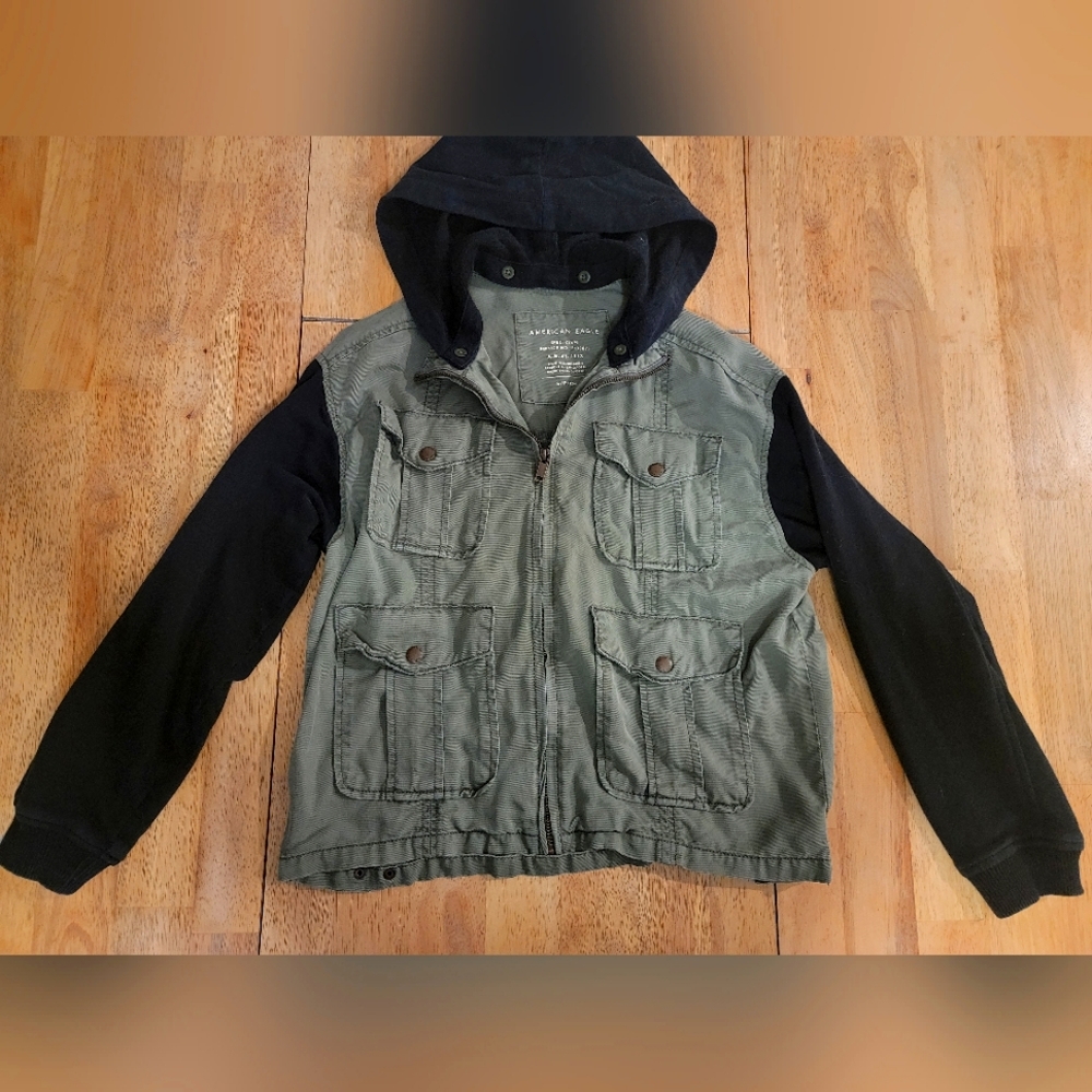 American Eagle hooded jacket